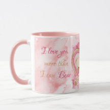 Ours en peluche de la Mignonne Valentines