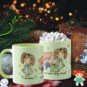 Mug Ours en peluche et une fille insupportable