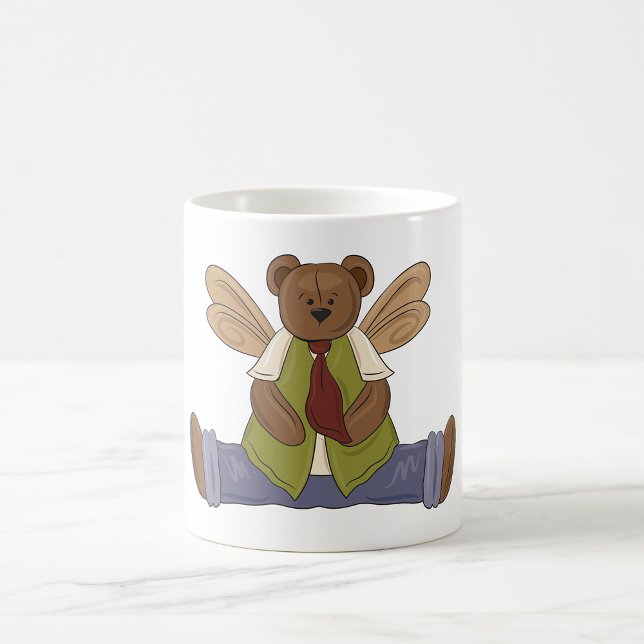 Mug Ours en peluche Steampunk avec ailes de fées (Créateur téléchargé)