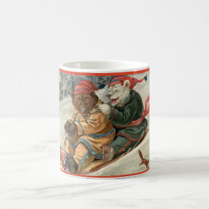 Mug Ours en traîneau