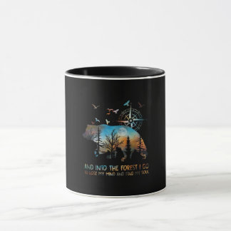 Mug Ours Et Dans La Forêt Je Vais Perdre Mon Cadeau D'