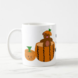 Mug Ours habillé en Citrouille