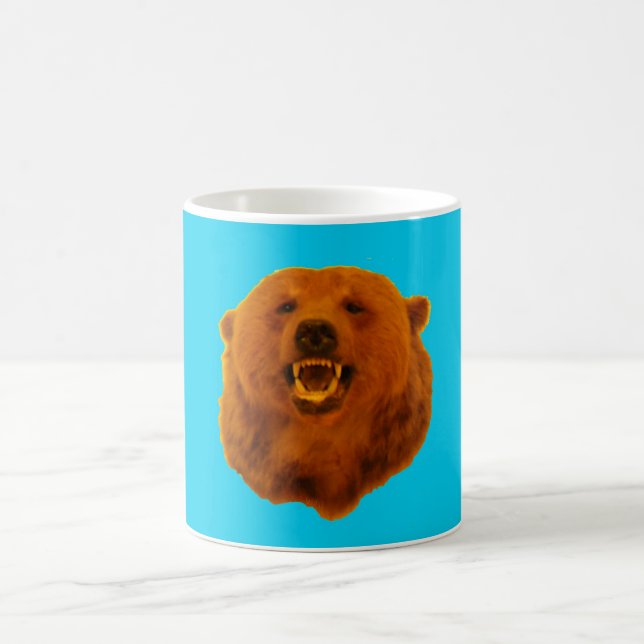 Mug Ours jaune - bleu 0n (Centre)