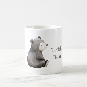 Mug Ours Noir Heureux