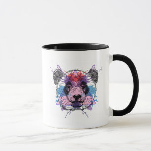 Mug Ours panda géométrique