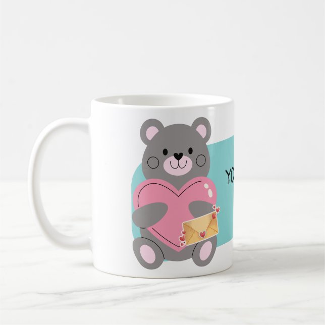 MUG OURS PERSONNALISABLE (Gauche)
