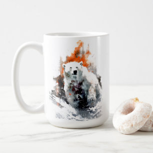 Mug Ours Polaire Animal Sauvage Américain