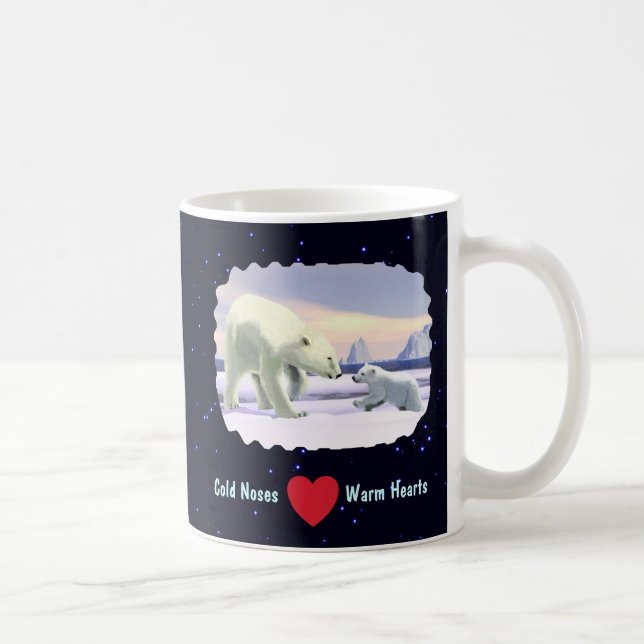 Mug Ours Polaire - Mama Nez Meilleur (Droite)