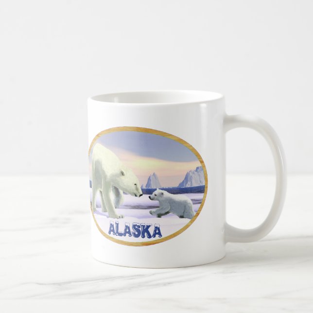 Mug Ours Polaire - Mama Nez Meilleur (Droite)
