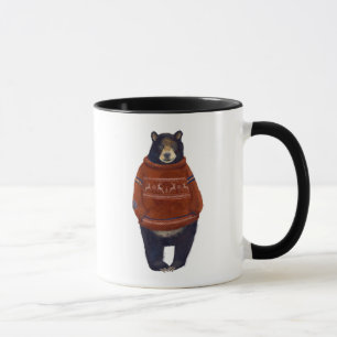 Mug Ours rouge de chandail de renne