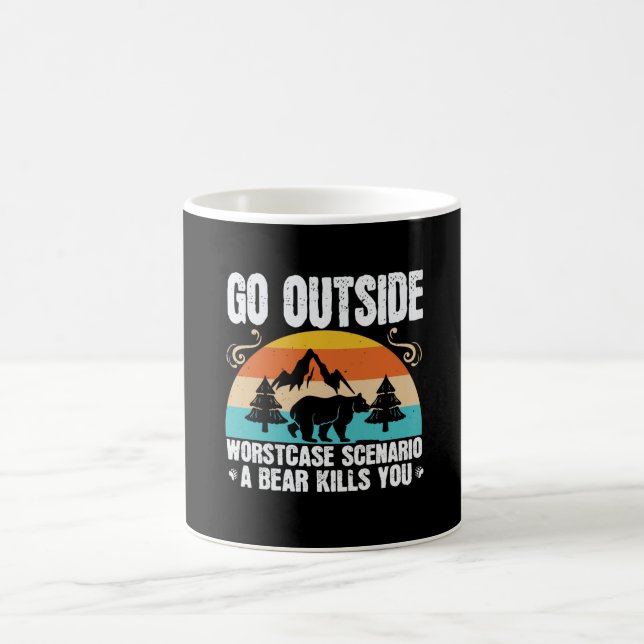 Mug Ours - Sortez du scénario Coque le plus mauvais (Centre)