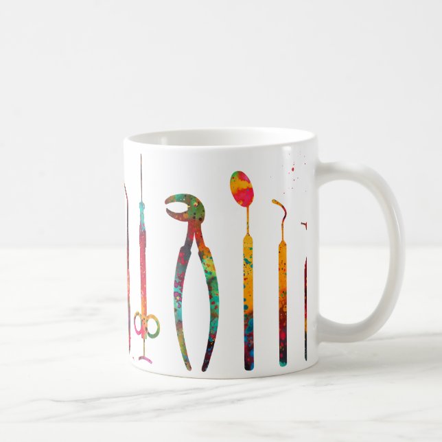 Mug Outils de dentiste (Droite)