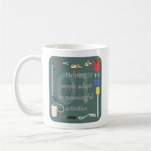 Mug Outils d'ergothérapie pour le graphique