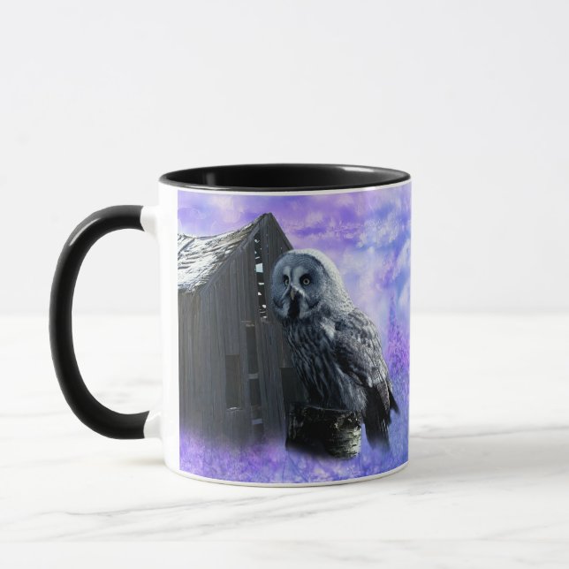 Mug Owl Barn Shed (Gauche)