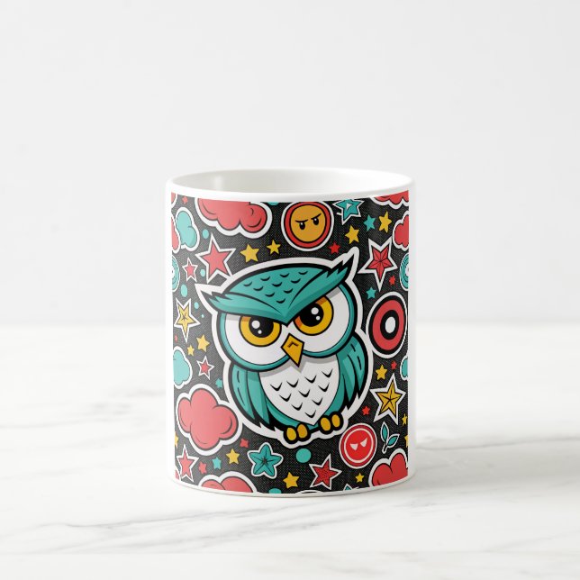 Mug Owl se demande : (Centre)
