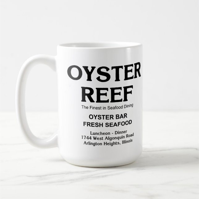 Mug Oyster Reef, Repas de fruits de mer, Arlington Hei (Gauche)