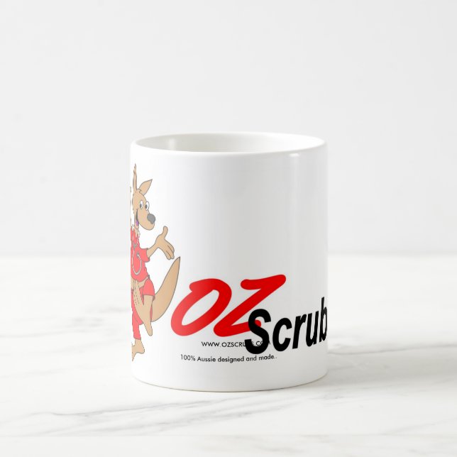 Mug Ozscrubs - uniformes médicaux faits australiens (Centre)