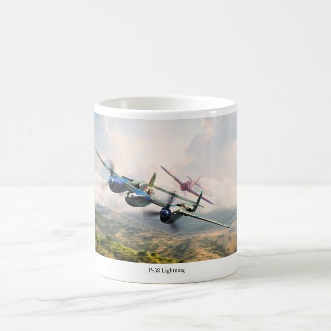 Mug P-38 Lightning (Centre)