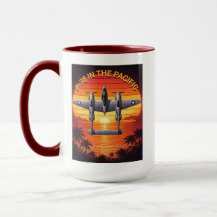Mug P-38 Lightning dans le théâtre du Pacifique