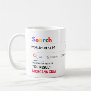 Mug PA Collègue Coworker Coworker Secrétaire de la BOS
