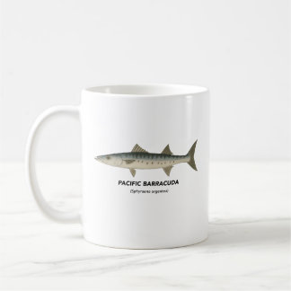Mug Pacific Barracuda - Animaux marins de Californie