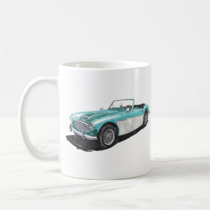 Mug 'Pacific Green' Austin Healey 100-6