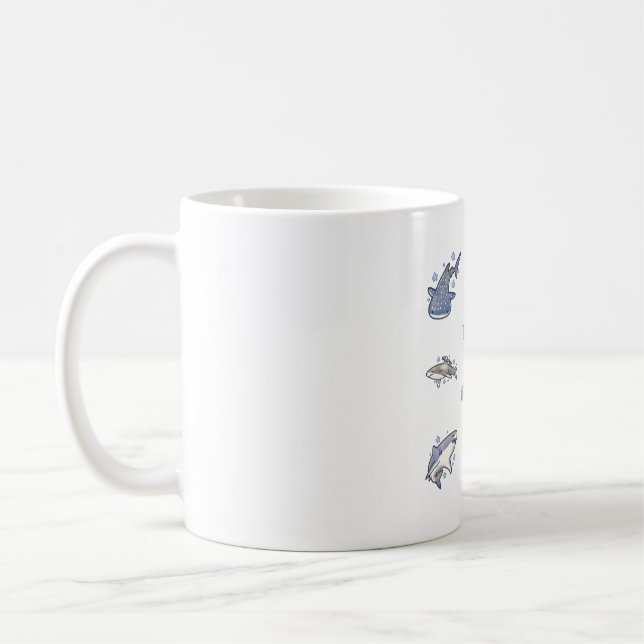 Mug Pack de types de requins (Gauche)