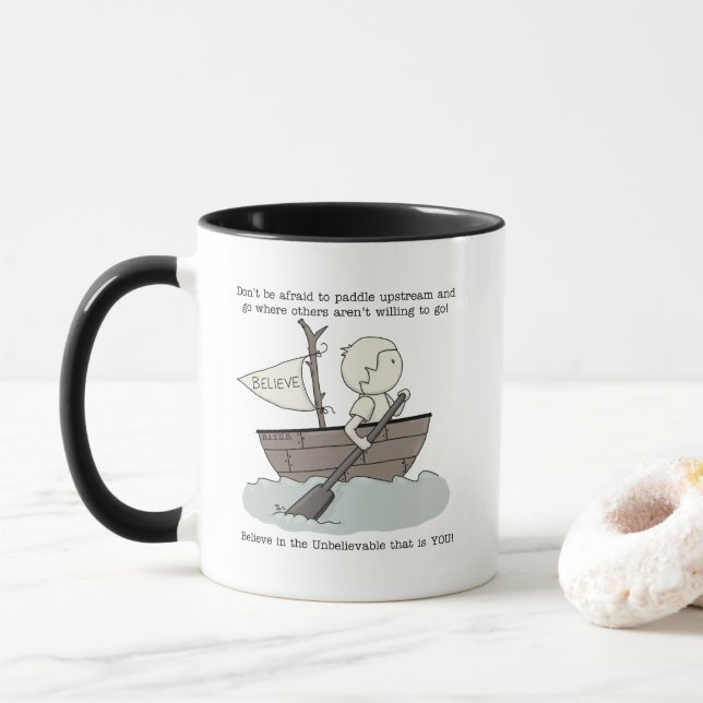 Mug Paddle en amont (Avec donut)