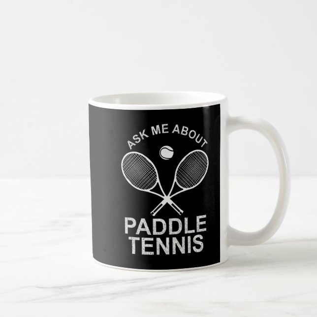 Mug Paddle Tennis Table Tennis Professional Joueur Thé (Droite)