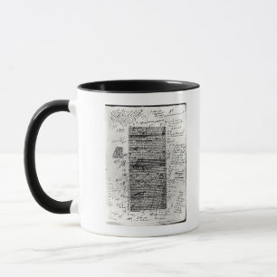 Mug Page d'un des travaux du Balzac