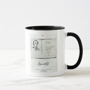 Mug Page titre de "Les Poemes" par Edgar Allan Poe