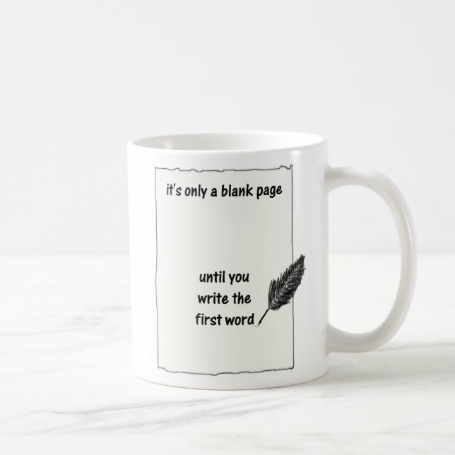 MUG PAGE VIDE (Droite)
