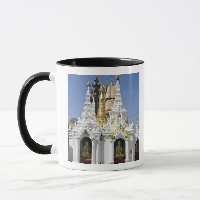 Mug Pagode de Shwedagon (Paya), grand site de temples  (Gauche)