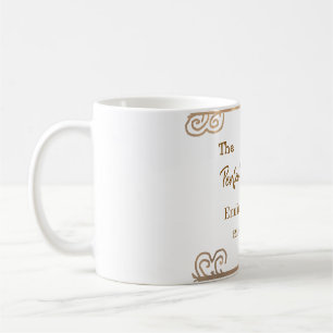Mug Pailletterie vintage dorée le couple parfait à ass