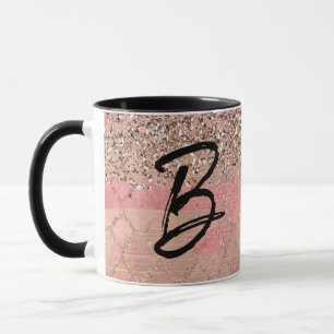 Mug Paillettes Rose Fard Princesse Indienne Marocaine