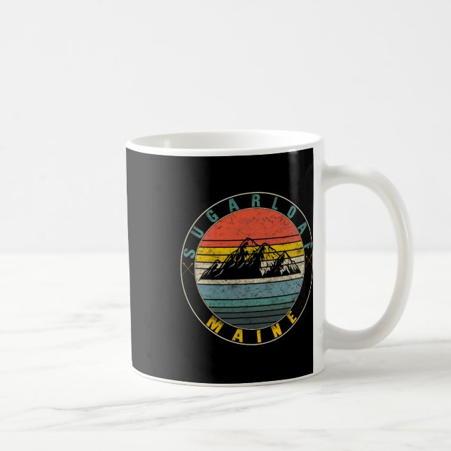 Mug Pain de sucre Maine Ski Mountain Snowboard Ski W (Droite)