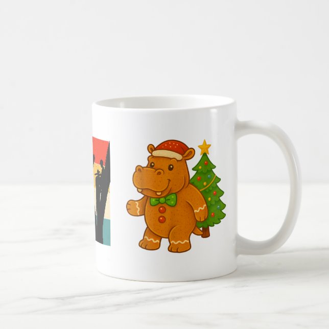 Mug Pain d'épice Hip Santa Hat Arbre de Noël Hiptamus (Droite)
