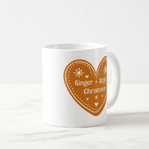 Mug Pain d'épices Coeur Noël Cadeau
