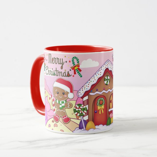 Mug Pain d'épices de Noël (Devant gauche)