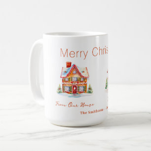 Mug Pain d'épices "From Our House" Musique de Noël