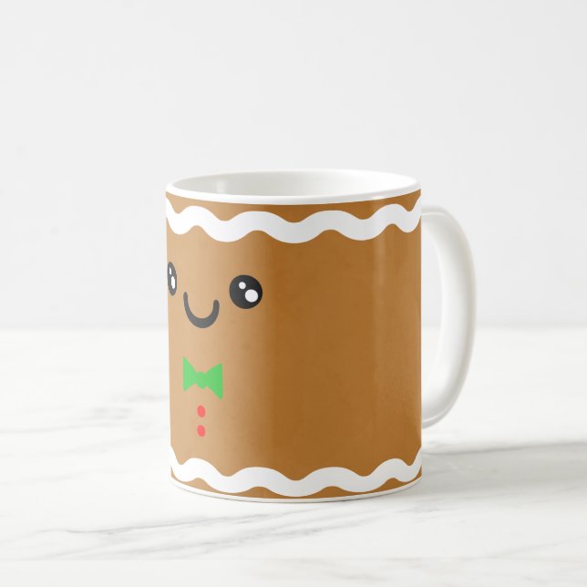 Mug Pain d'épices homme Noël (Devant droit)