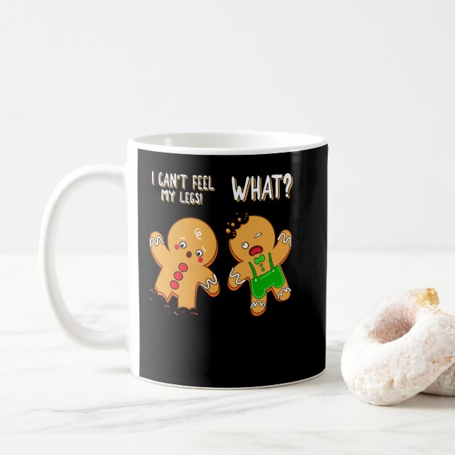 Mug Pain d'épices Hommes Noël Funky Cookie Baking (Avec donut)