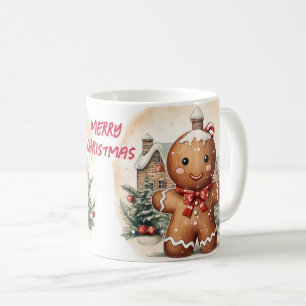 Mug Pain d'épices mignon Joyeux Noël