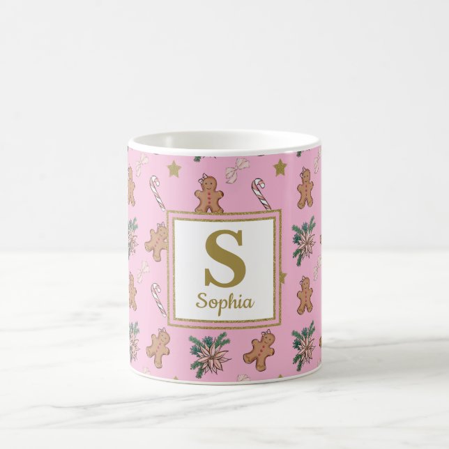 Mug Pain d'épices, vaches et Sucre de canne monogramme (Centre)