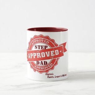 Mug Pain en petite étape approuvé Don personnalisé pou