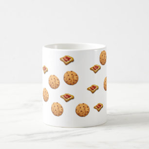 Mug Pain grillé et biscuits