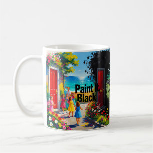 Mug Paint It Black — Où la couleur rencontre les ténèb