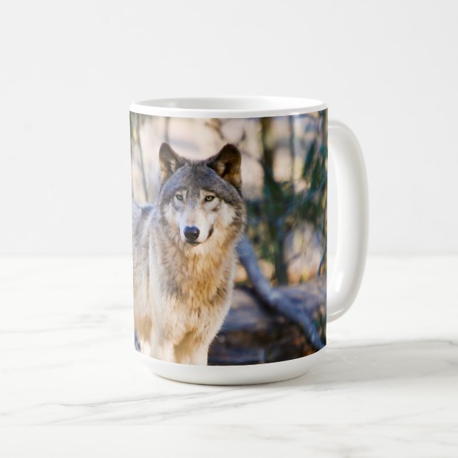 Mug Paire de loups de porc (Devant droit)