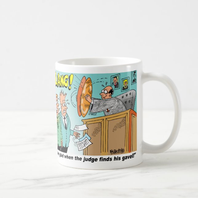 Mug Paires frappantes de juge de cymbales sur le banc (Droite)