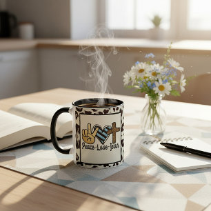Mug Paix amour Jésus